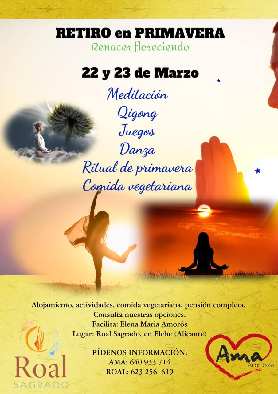 Retiro de primavera. 22 y 23 de marzo