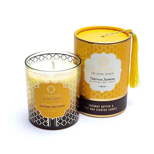 Vela perfumada. Tuberosa y jazmín Ayurveda