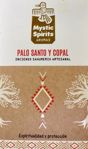 Incienso artesanal palo santo y copal