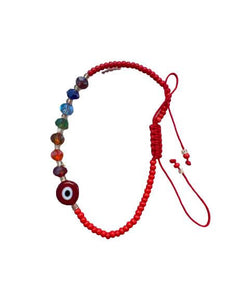 Pulsera Ojo Turco rojo